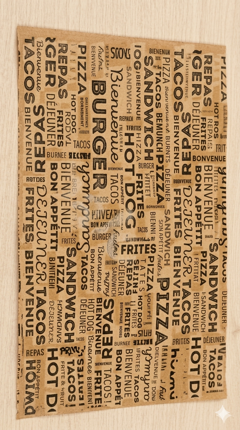 PAPIER SANDWICH 35*20